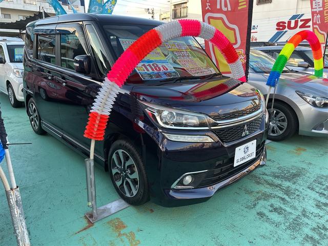 デリカＤ：２ カスタムハイブリッドＭＶ　☆修復歴事故歴無し☆／衝突被害軽減ブレーキ／Ｂｌｕｅｔｏｏｔｈ／テレビ／ステアリングリモコン／プッシュスタート／スマートキー／両側パワースライドドア（6枚目）