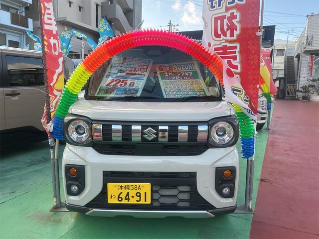 スペーシアギア ハイブリッドＸＺ　☆修復歴事故歴無し☆９インチ大画面ナビ／全方位モニター／ＬＥＤヘッドライト／リアサーキュレーター／ハンドルヒーター／電動パーキングブレーキ／りあ席オットマン付き（2枚目）