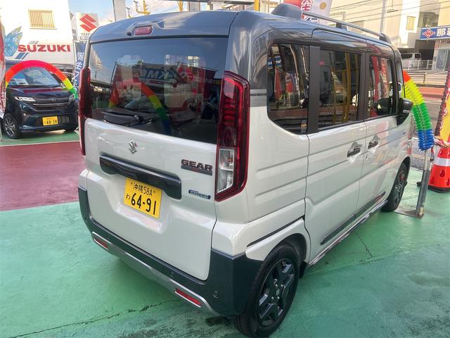 スペーシアギア ハイブリッドＸＺ　☆修復歴事故歴無し☆９インチ大画面ナビ／全方位モニター／ＬＥＤヘッドライト／リアサーキュレーター／ハンドルヒーター／電動パーキングブレーキ／りあ席オットマン付き（8枚目）