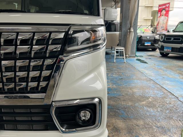 スペーシアカスタム ハイブリッドＸＳ　純正ナビ・ＴＶ・ＤＶＤ・ブルートゥース・全方位アラウンドビューカメラ・両側パワースライドドア・デュアルカメラブレーキサポート（5枚目）