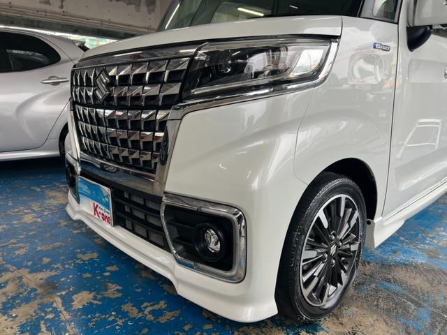 スペーシアカスタム ハイブリッドＸＳ　純正ナビ・ＴＶ・ＤＶＤ・ブルートゥース・全方位アラウンドビューカメラ・両側パワースライドドア・デュアルカメラブレーキサポート（6枚目）