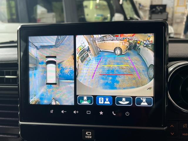 スペーシアカスタム ハイブリッドＸＳ　純正ナビ・ＴＶ・ＤＶＤ・ブルートゥース・全方位アラウンドビューカメラ・両側パワースライドドア・デュアルカメラブレーキサポート（25枚目）