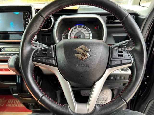 スペーシアカスタム ハイブリッドXSターボ 障害物センサー アイドリングストップ ミュージック接続可 DVD再生 フルセグTV バックカメラ 片側電動スライドドア ベンチシート シートヒーター アルミホイール(13枚目)