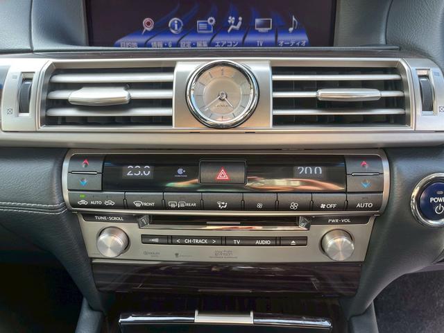 ＬＳ ＬＳ６００ｈＬ　エグゼクティブパッケージ　ＢＴ接続　ＵＳＢ入力端子　フルセグＴＶ　後席モニター　シートヒーター　シートエアコン　パワーシート　シートリフター　障害物センサー　クルーズコントロール　パーキングアシスト　ＬＥＤヘッドライト（19枚目）