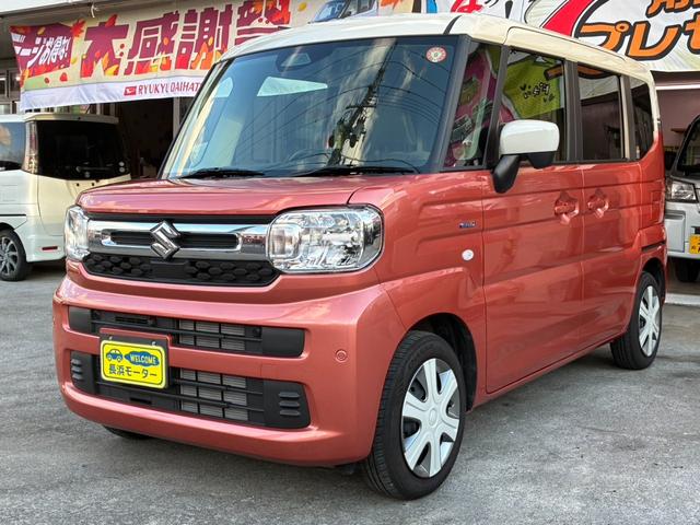 スペーシア ハイブリッドＸ　全方位モニター９インチナビ　バックカメラ　フルセグＴＶ　ＨＤＭＩミラーリング　ドライブレコーダー　ＥＴＣ　シートカバー　両側パワースライドドア（4枚目）