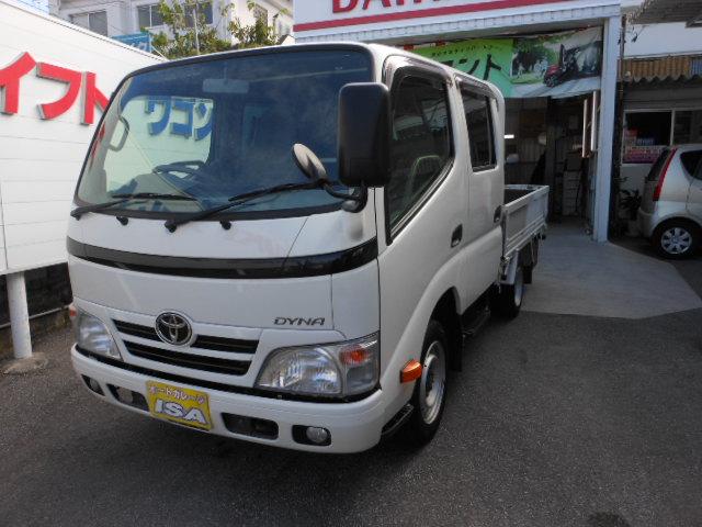 トヨタ ダイナトラックｗキャブロングジャストローの中古車 車体価格149万円 14 平成26 年式 走行13 5万キロ 車体色ホワイト 沖縄県宜野湾市真志喜１ ２ ２ オートガレージｉｓａの在庫 グーネット中古車