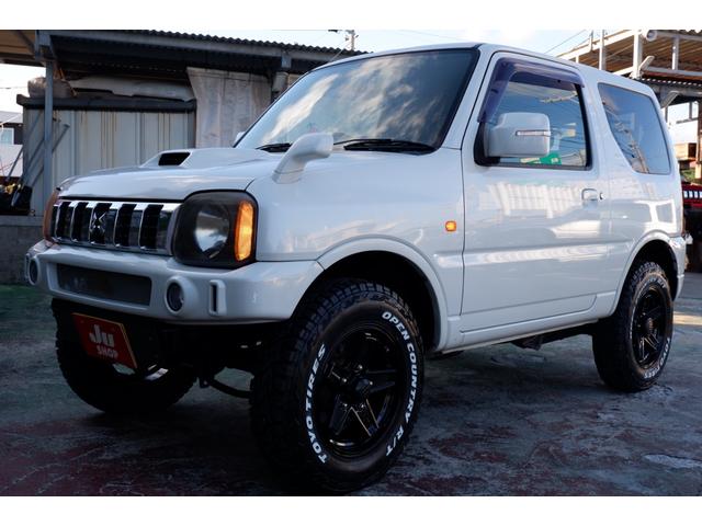 ジムニー クロスアドベンチャーＸＣ　社外新品アルミホイール・新品ＴＯＹＯ１８５ＲＴタイヤ・社外リフトアップキット・社外バンパー・スキッドプレート（3枚目）