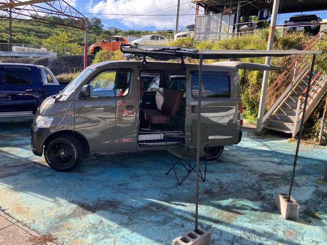 タウンエースバン オールペイント済み!! 社外シートカバー 15インチホイル新品マッドタイヤ ルーフキャリア サイドオーニング(8枚目)