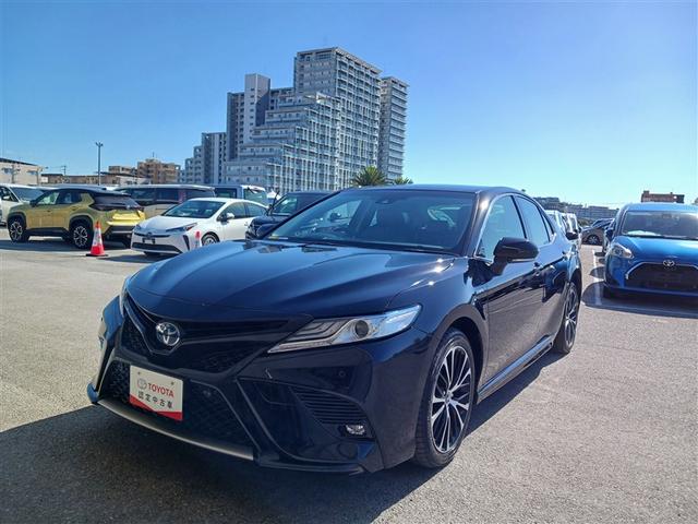 カムリ ＷＳ　メモリーナビ　ＤＶＤ再生　ミュージックプレイヤー接続可　バックカメラ　衝突被害軽減システム　ＥＴＣ　ＬＥＤヘッドランプ　記録簿（3枚目）