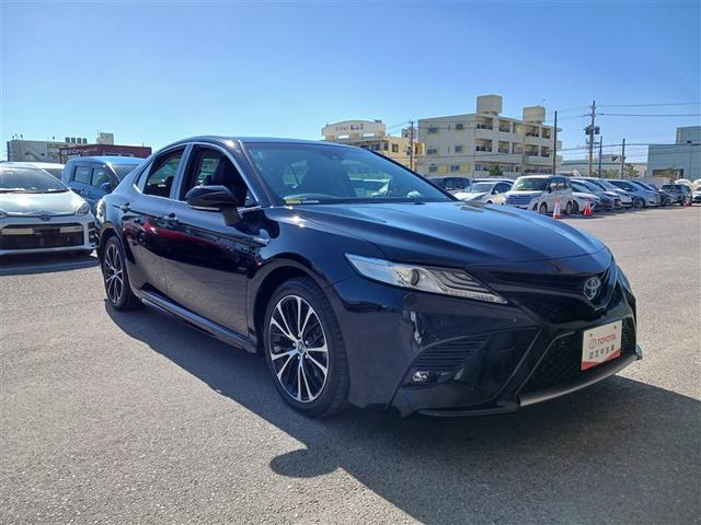 カムリ ＷＳ　メモリーナビ　ＤＶＤ再生　ミュージックプレイヤー接続可　バックカメラ　衝突被害軽減システム　ＥＴＣ　ＬＥＤヘッドランプ　記録簿（8枚目）