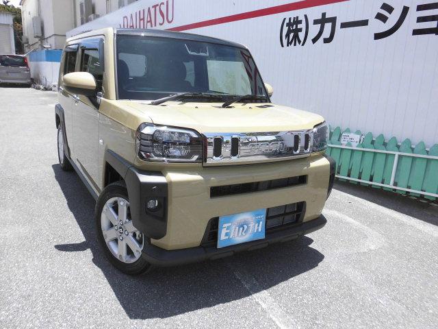 ダイハツ タフトｇ 新車 ナビ バイザー フロアマット用品３点付の中古車 車体価格148 5万円 22 令和4 年式 走行10キロ 車体色ベージュ 沖縄県中頭郡北谷町上勢頭６２０ ８ カーショップアースの在庫 グーネット中古車