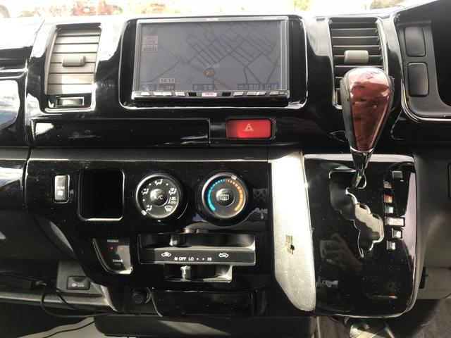 ロングスーパーGL 3型フェイスチェンジカスタム バッドフェイスボンネット 社外ナビ 新品インテリアパネル 新品レザーシートカバー デイトナセンターキャップ(7枚目)