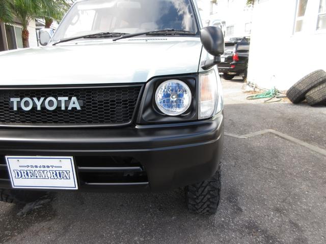 ランドクルーザープラド 　ＮＥＷオールペイント　リフトアップ　サンルーフ　社外ホイル　新品ジオランダーＭＴタイヤ　タイミングベルト交換済み（8枚目）