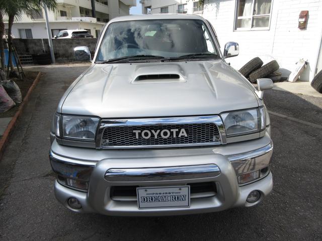 ハイラックスサーフ 　新品ホイル　新品ＭＴタイヤ　新品リフトアップ　新品ＴＯＹＯＴＡメッキグリルメッキ前後バンパー　メッキドアミラー　背面タイヤ　タイベル交換済み（5枚目）