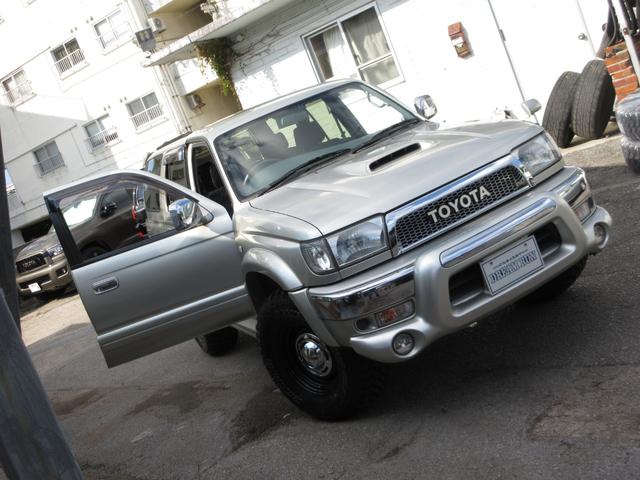 ハイラックスサーフ 　新品ホイル　新品ＭＴタイヤ　新品リフトアップ　新品ＴＯＹＯＴＡメッキグリルメッキ前後バンパー　メッキドアミラー　背面タイヤ　タイベル交換済み（35枚目）