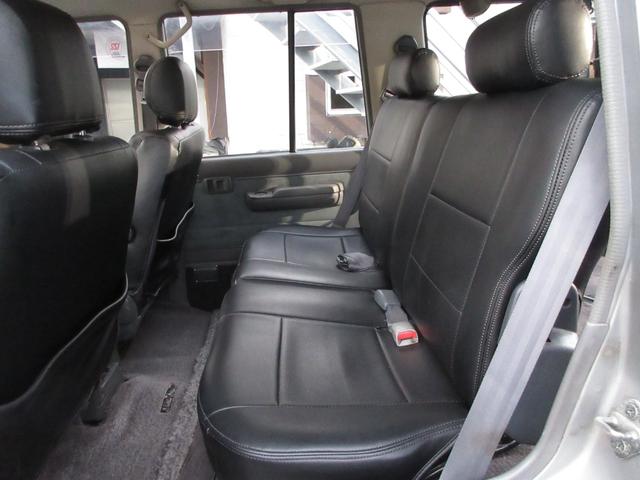 ランドクルーザープラド 純正カラー全ペイント リフトアップ 社外ホイル A/Tタイヤ 丸目ライト 社外メッキグリル サンルーフ LEDテールレンズ オレンジコーナーレンズ タイベル交換済み(26枚目)