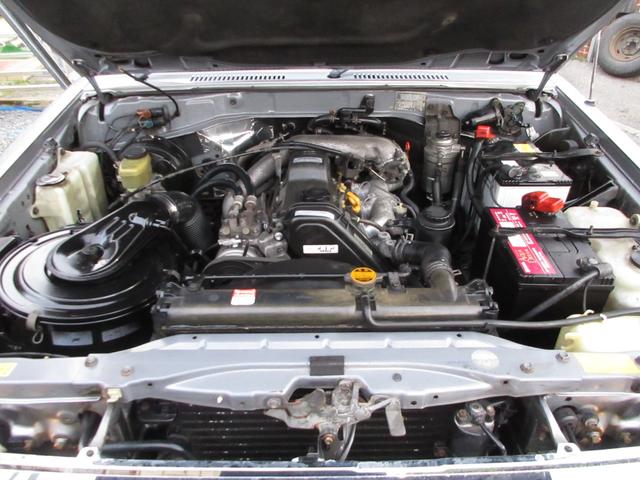 ランドクルーザープラド 純正カラー全ペイント リフトアップ 社外ホイル A/Tタイヤ 丸目ライト 社外メッキグリル サンルーフ LEDテールレンズ オレンジコーナーレンズ タイベル交換済み(32枚目)