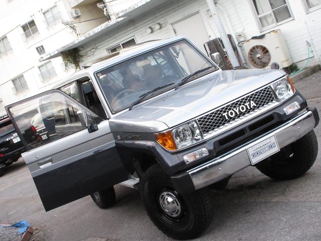 ランドクルーザープラド 純正カラー全ペイント リフトアップ 社外ホイル A/Tタイヤ 丸目ライト 社外メッキグリル サンルーフ LEDテールレンズ オレンジコーナーレンズ タイベル交換済み(36枚目)