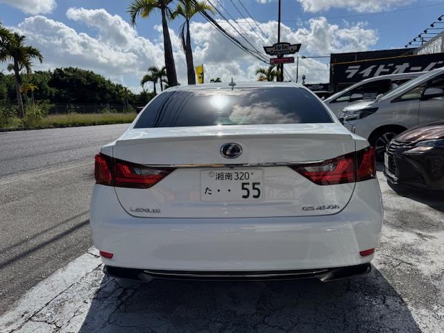 GS GS350 Fスポーツ スピンドルフェイス WORKグノーシス20インチアルミ HKS車高調 ブラウンレザーエアーシート 3眼ヘッドライト F&トランクスポ クルーズコントロール 電動サンシェード 社外マフラー(12枚目)