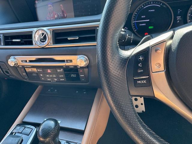 GS GS350 Fスポーツ スピンドルフェイス WORKグノーシス20インチアルミ HKS車高調 ブラウンレザーエアーシート 3眼ヘッドライト F&トランクスポ クルーズコントロール 電動サンシェード 社外マフラー(38枚目)