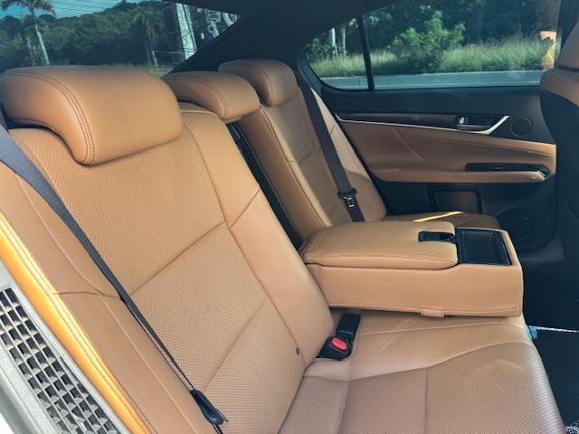 GS GS350 Fスポーツ スピンドルフェイス WORKグノーシス20インチアルミ HKS車高調 ブラウンレザーエアーシート 3眼ヘッドライト F&トランクスポ クルーズコントロール 電動サンシェード 社外マフラー(47枚目)