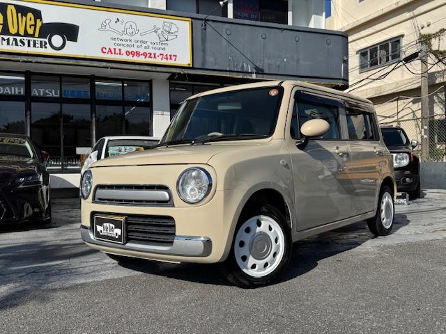 アルトラパンショコラ Ｇ　スマートフォン連動ナビ装着車　純正１４インチアルミ　ヒーター内臓レザーコンビシート　プッシュスタート　バックモニター　地デジ　バックモニター（2枚目）