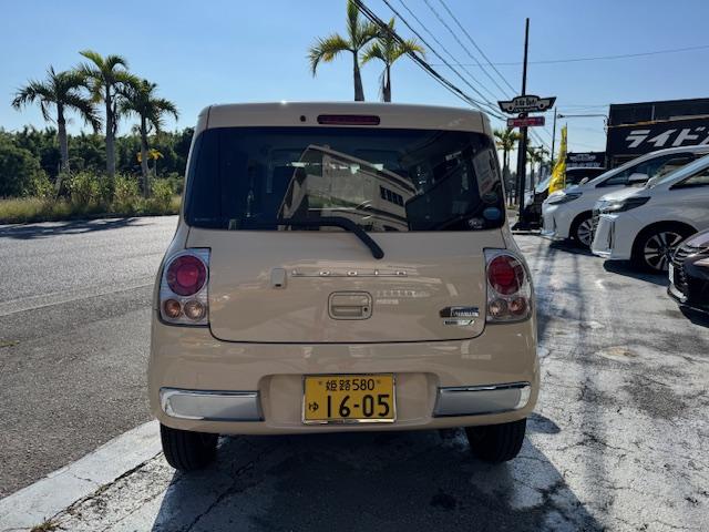 アルトラパンショコラ Ｇ　スマートフォン連動ナビ装着車　純正１４インチアルミ　ヒーター内臓レザーコンビシート　プッシュスタート　バックモニター　地デジ　バックモニター（8枚目）