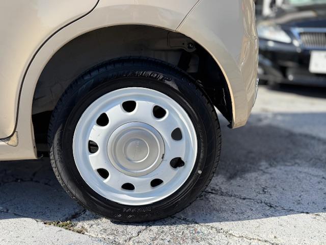 アルトラパンショコラ Ｇ　スマートフォン連動ナビ装着車　純正１４インチアルミ　ヒーター内臓レザーコンビシート　プッシュスタート　バックモニター　地デジ　バックモニター（10枚目）