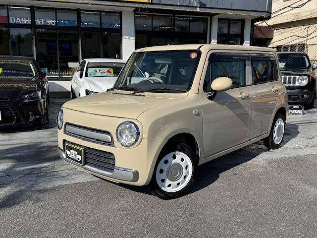 アルトラパンショコラ Ｇ　スマートフォン連動ナビ装着車　純正１４インチアルミ　ヒーター内臓レザーコンビシート　プッシュスタート　バックモニター　地デジ　バックモニター（14枚目）