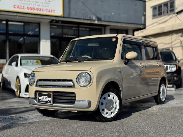 アルトラパンショコラ Ｇ　スマートフォン連動ナビ装着車　純正１４インチアルミ　ヒーター内臓レザーコンビシート　プッシュスタート　バックモニター　地デジ　バックモニター（20枚目）