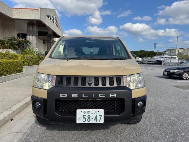 デリカD:5 G ナビパッケージ 1オーナー 4WD 社外サンドベージュオールペン 18インチアルミ バンパープロテクター ヨコハマジオランダーATタイヤ パワースライドドア 純正HDDナビF.S.Rカメラ フリップダウンモニター(5枚目)