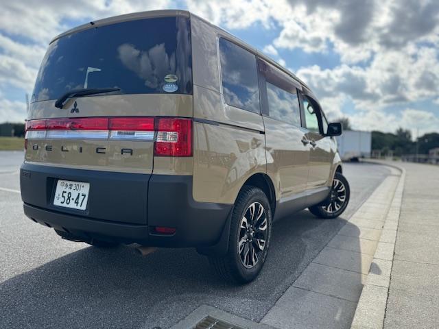 デリカD:5 G ナビパッケージ 1オーナー 4WD 社外サンドベージュオールペン 18インチアルミ バンパープロテクター ヨコハマジオランダーATタイヤ パワースライドドア 純正HDDナビF.S.Rカメラ フリップダウンモニター(8枚目)