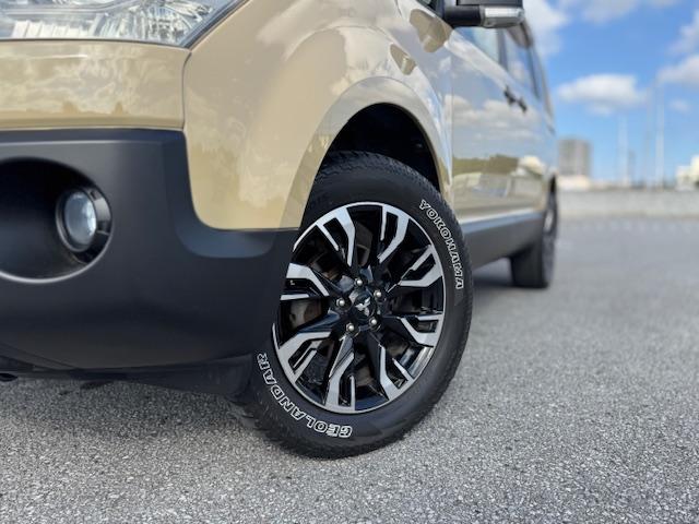 デリカD:5 G ナビパッケージ 1オーナー 4WD 社外サンドベージュオールペン 18インチアルミ バンパープロテクター ヨコハマジオランダーATタイヤ パワースライドドア 純正HDDナビF.S.Rカメラ フリップダウンモニター(15枚目)