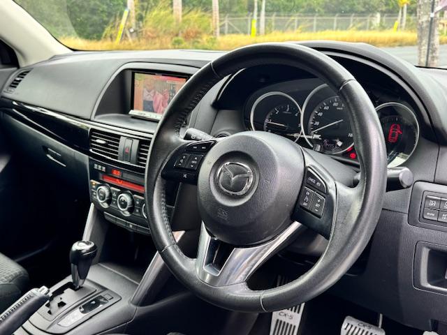 CX-5 XD セーフティクルーズパッケージ 社外17インチアルミ Bluetooth内蔵SDナビ 地デジ ドラレコ バックカメラ サイドカメラ クルーズコントロール ETC RMV プッシュスタート(17枚目)