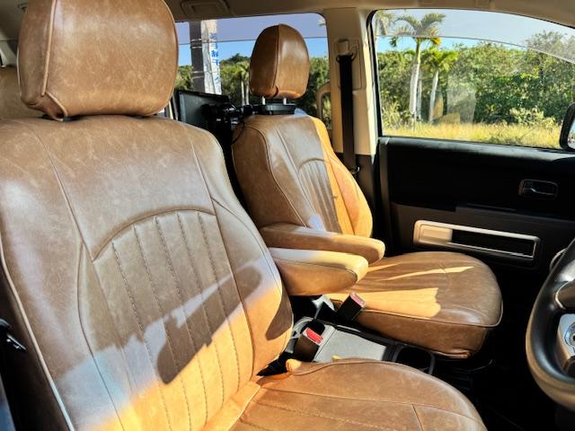 デリカＤ：５ Ｍ　サンドベージュオールペン済　リフトアップ　社外アルミ　ストラーダワイドＳＤナビ　Ｂｌｕｅｔｏｏｔｈ内蔵　２列目シートモニター　パワースライドドア　アンティーク調レザーシートカバー　Ｆバンパーガード（35枚目）