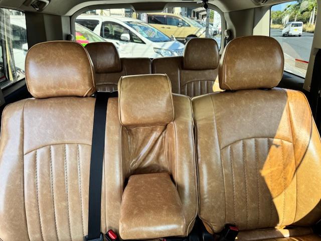 デリカＤ：５ Ｍ　サンドベージュオールペン済　リフトアップ　社外アルミ　ストラーダワイドＳＤナビ　Ｂｌｕｅｔｏｏｔｈ内蔵　２列目シートモニター　パワースライドドア　アンティーク調レザーシートカバー　Ｆバンパーガード（51枚目）