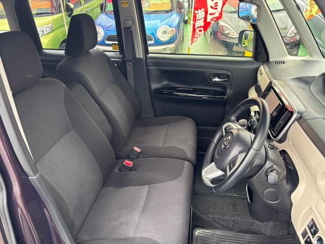 ムーヴキャンバス Ｇメイクアップ　ＳＡＩＩ　スマートキー　プッシュスタート　格納ミラー　両側パワースライドドア　横滑り防止装置　衝突被害軽減装置　アイドリングストップ（18枚目）