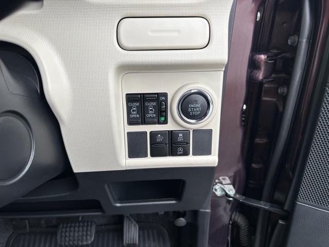 ムーヴキャンバス Ｇメイクアップ　ＳＡＩＩ　スマートキー　プッシュスタート　格納ミラー　両側パワースライドドア　横滑り防止装置　衝突被害軽減装置　アイドリングストップ（25枚目）