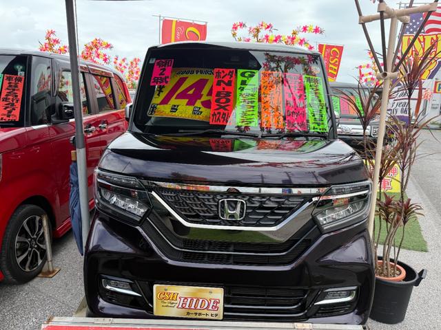 N-BOXカスタム G・Lターボホンダセンシング 純正ナビTV ブルートゥース 両側パワースライドドア