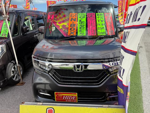 Ｎ－ＢＯＸカスタム Ｇ・Ｌホンダセンシング　社外ナビＴＶ　バックモニター　ブルートゥース