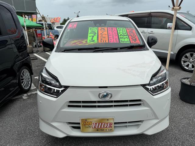 ミライース Ｘ　ＳＡＩＩＩ　社外ナビ　バックモニター　ブルートゥース（2枚目）