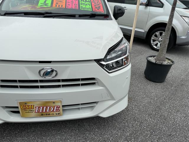 ミライース Ｘ　ＳＡＩＩＩ　社外ナビ　バックモニター　ブルートゥース（3枚目）