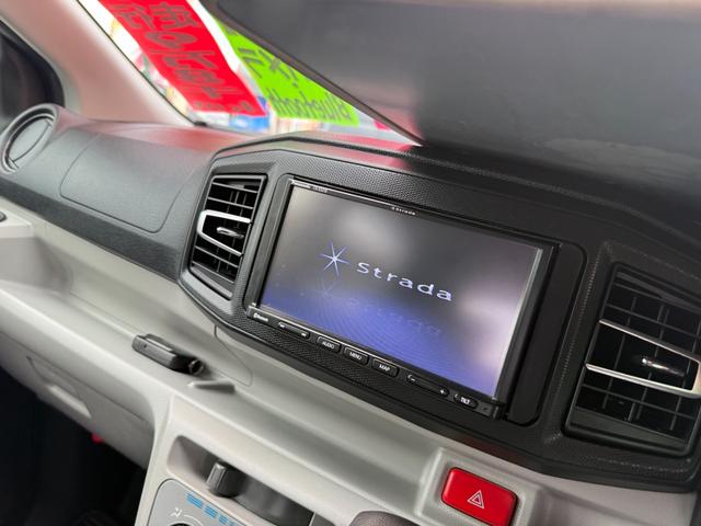 ミライース Ｘ　ＳＡＩＩＩ　社外ナビ　バックモニター　ブルートゥース（13枚目）