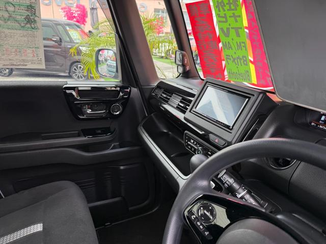 Ｎ－ＢＯＸカスタム Ｌ　社外ナビＴＶ　バックモニター　ブルートゥース　片側パワースライドドア（19枚目）