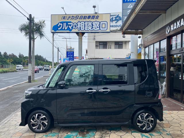タント カスタムＸ　★走行１５２９８ｋｍ★　自社レンタＵＰ　両側電動スライドドア　純正９インチディスプレイオーディオ　ＴＶ　Ｂｌｕｅｔｏｏｔｈ　バックカメラ　ＬＥＤヘッドライト　オートライト　禁煙車（9枚目）