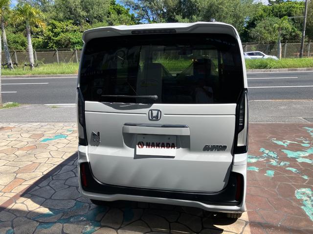 Ｎ－ＢＯＸカスタム ベースグレード　衝突軽減ブレーキ　クリアランスソナー　左リヤパワースライドドア　シートヒーター　オートライト　１４インチアルミホイール　キープッシュスタート（6枚目）