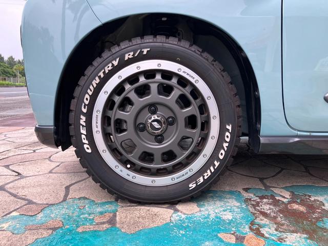 ＷＯＲＫクラッグ１５インチアルミホイール　ＴＯＹＯオープンカントリーＲＴ