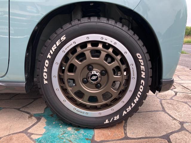 ＷＯＲＫクラッグ１５インチアルミホイール　ＴＯＹＯオープンカントリーＲＴ