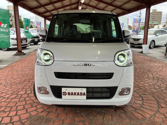 ムーヴキャンバス セオリーＧ　ＬＥＤヘッドライト　プッシュスタート　ナビＴＶ　両側パワースライドドア（2枚目）