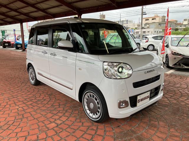 ムーヴキャンバス セオリーＧ　ＬＥＤヘッドライト　プッシュスタート　ナビＴＶ　両側パワースライドドア（5枚目）